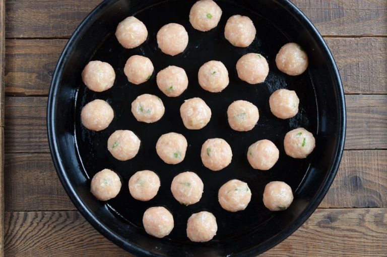 Step 3 - Keto Chicken Parmesan Meatballs