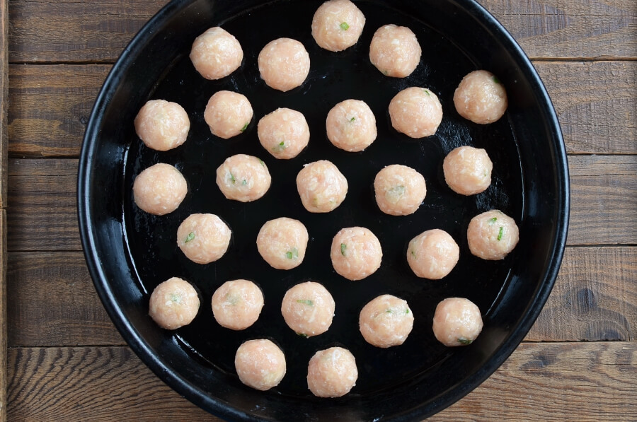 Keto Chicken Parmesan Meatballs recipe - step 3