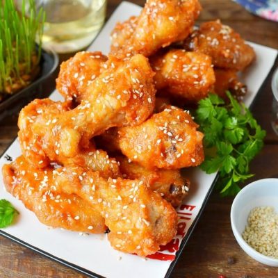 Korean Chicken Wings Recipe - Cook.me Recipes