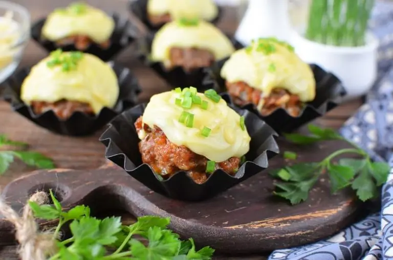 Step 8 - Meatloaf Cupcakes