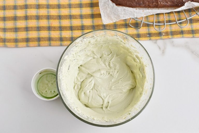 Step 7 - Mint Irish Cream Brownies