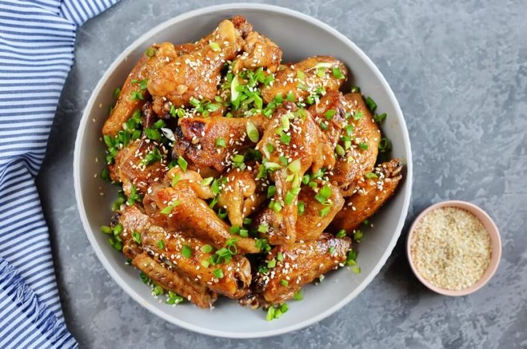 Step 7 - Mongolian Glazed Wings