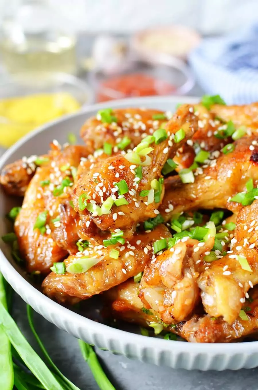 Mongolian Glazed Wings