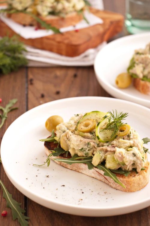 No-Mayo, High Protein Tuna Salad