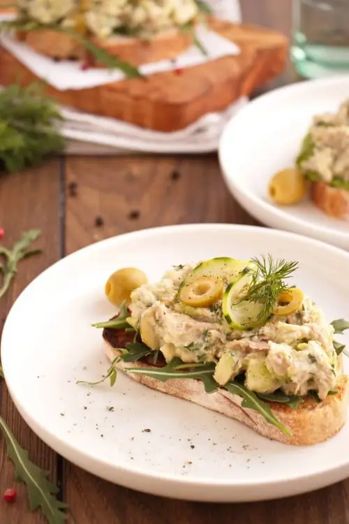 No-Mayo, High Protein Tuna Salad