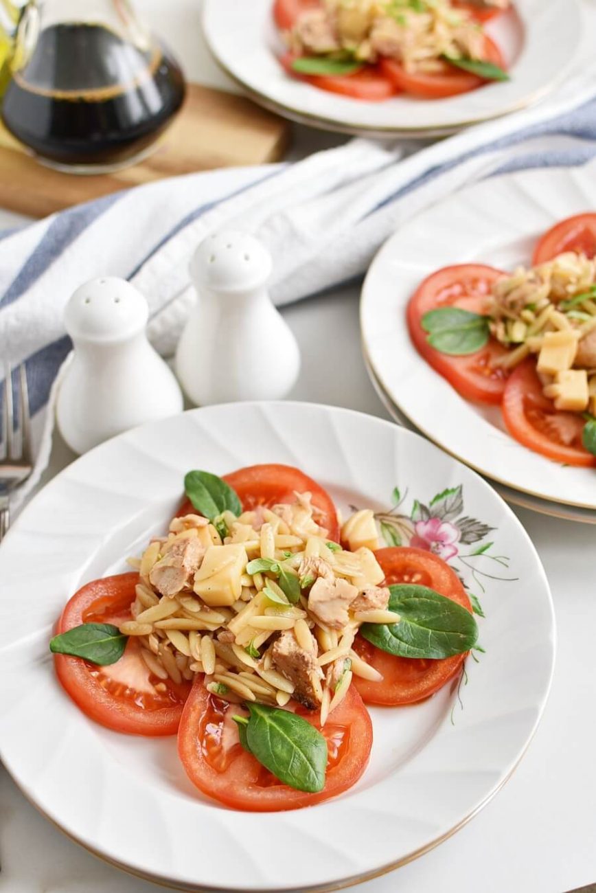 Orzo Tuna Salad with Tomatoes Recipe Cook.me Recipes