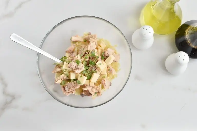 Step 4 - Orzo Tuna Salad with Tomatoes