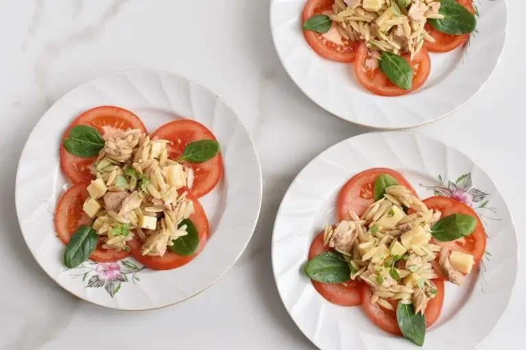 Step 6 - Orzo Tuna Salad with Tomatoes