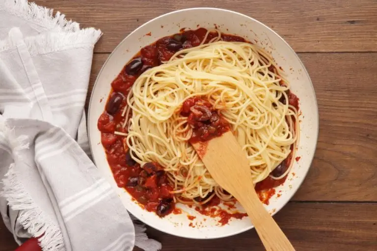 Step 6 - Pasta Puttanesca