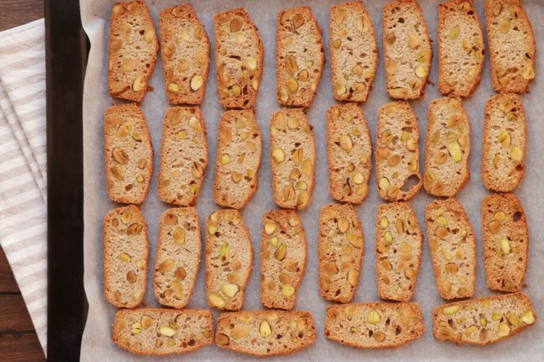 Step 10 - Pistachio, Lemon and Rosemary Biscotti