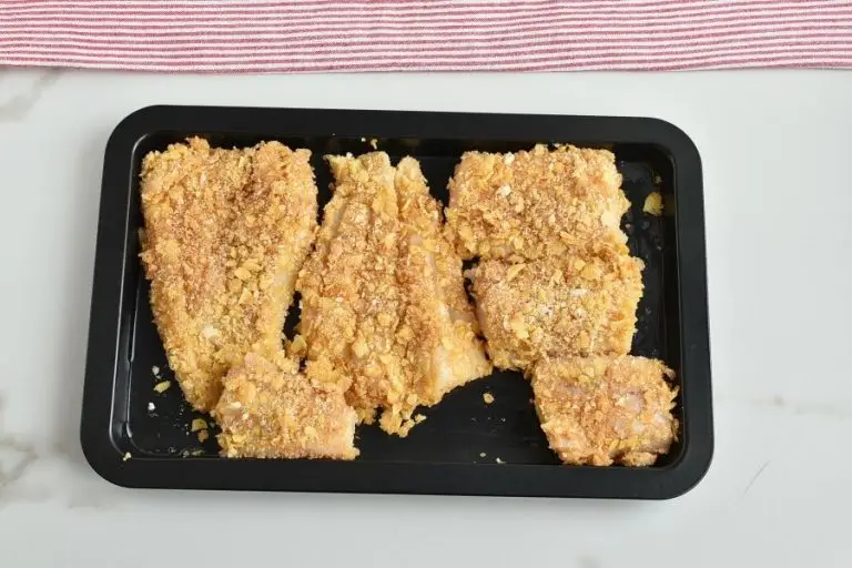 Step 8 - Potato Chip-Crusted Fish Fillets