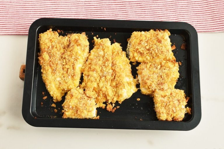 Step 9 - Potato Chip-Crusted Fish Fillets