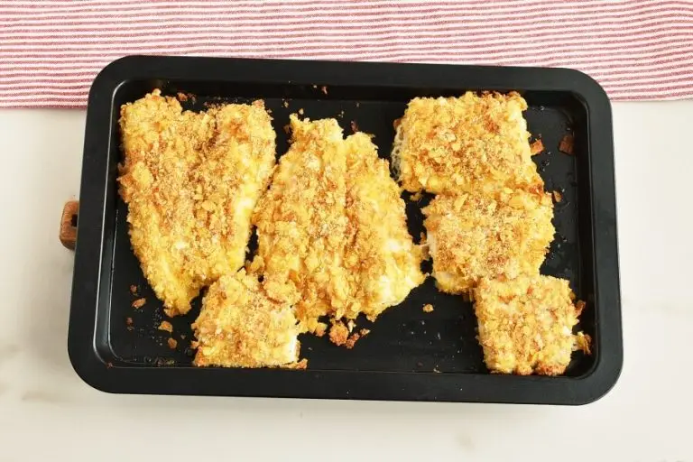 Step 9 - Potato Chip-Crusted Fish Fillets