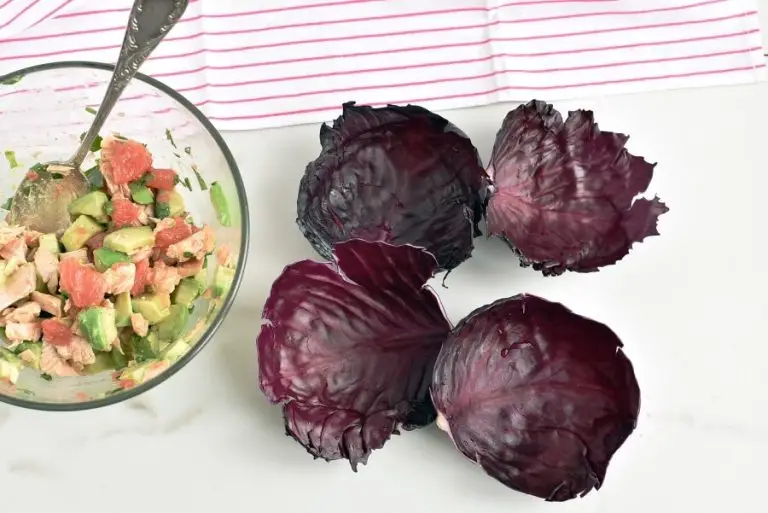 Step 7 - Purple Cabbage Cups with Salmon & Avocado