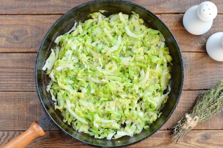 Step 4 - Sautéed Cabbage