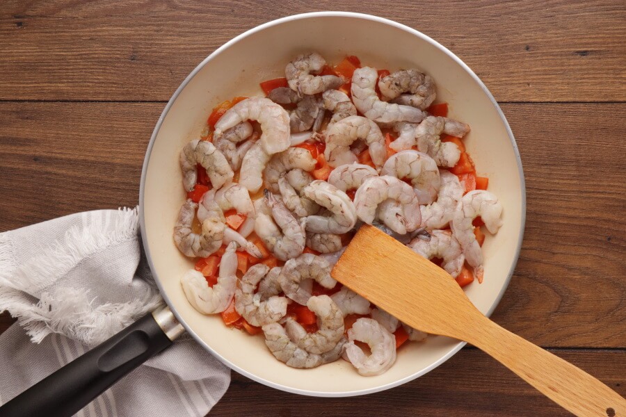 Shrimp Orzo with Feta recipe - step 4
