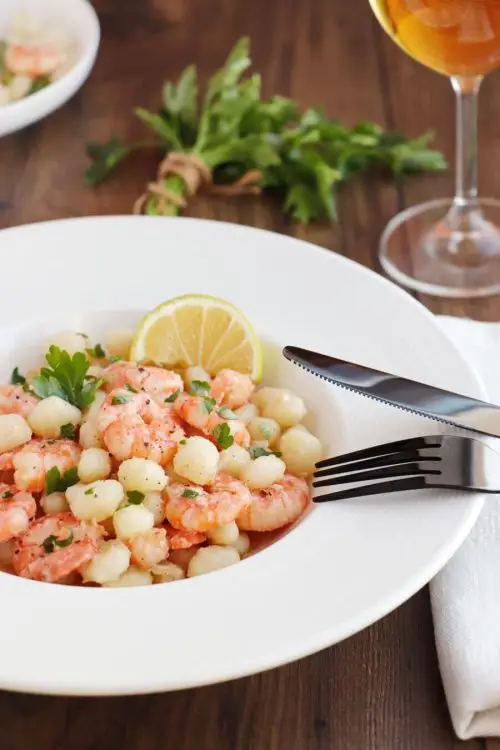 Shrimp Scampi Gnocchi
