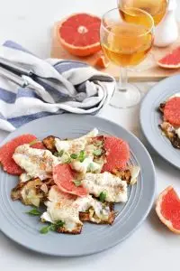 Slow-Cooked White Fish with Charred Cabbage