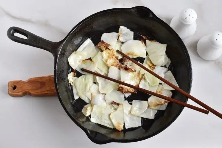 Step 7 - Slow-Cooked White Fish with Charred Cabbage
