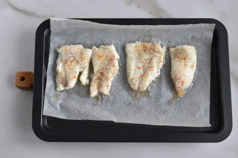 Step 4 - Slow-Cooked White Fish with Charred Cabbage