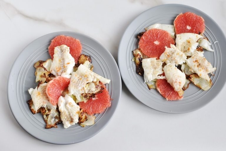 SlowCooked White Fish with Charred Cabbage Recipe Cook.me Recipes