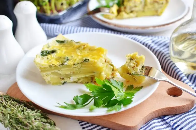 Step 7 - Spinach and Potato Frittata