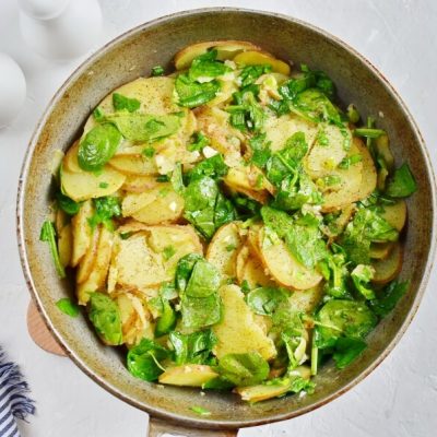 Spinach and Potato Frittata recipe - step 3