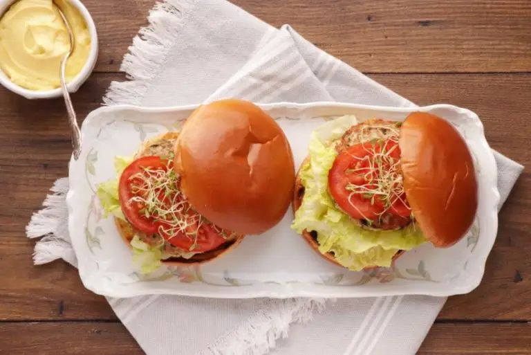 Step 5 - Tangy Tuna Burgers