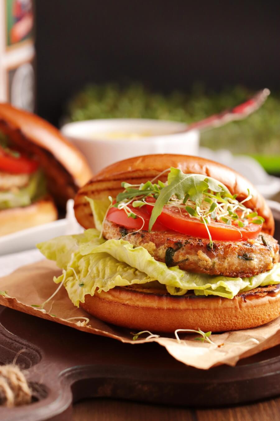 Tangy Tuna Burgers Recipe Cook.me Recipes