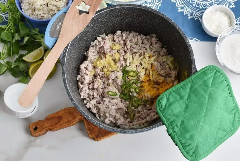 Step 4 - Turmeric Coconut Curry with Pork