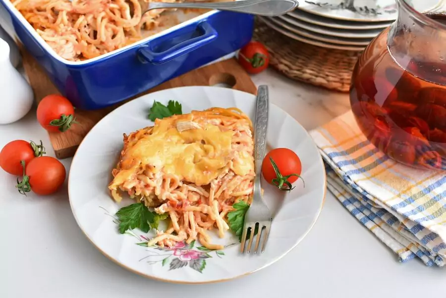 Ultimate Chicken Spaghetti