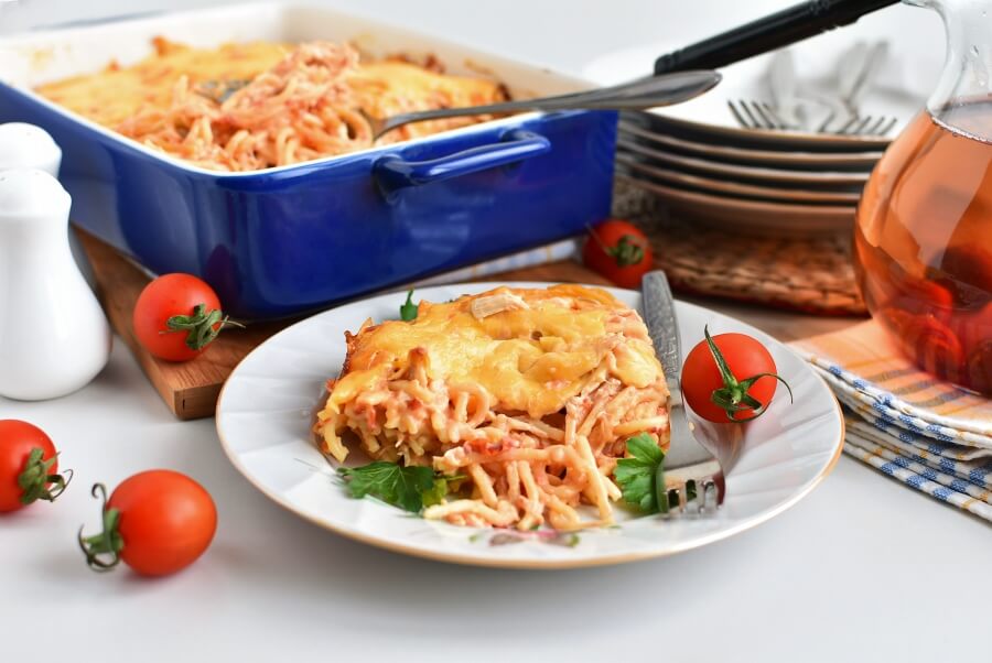 Ultimate Chicken Spaghetti Recipe-Homemade Ultimate Chicken Spaghetti-Delicious Ultimate Chicken Spaghetti