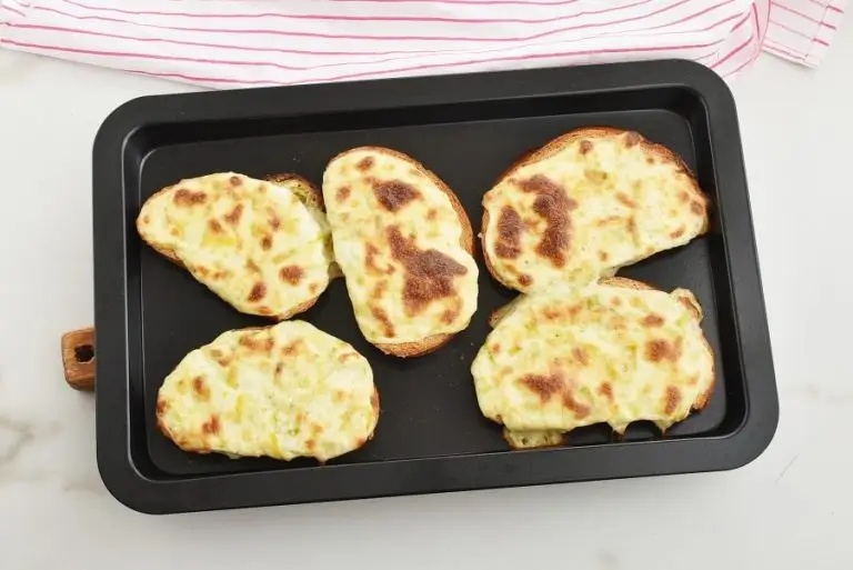 Step 6 - Welsh Leek and Cheese Rarebit