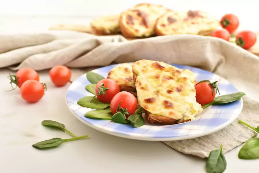 Welsh Leek and Cheese Rarebit