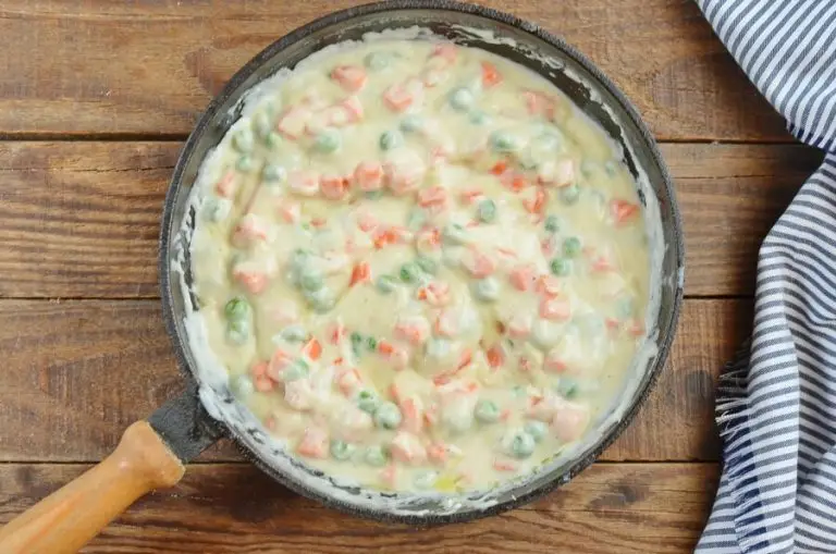 Step 7 - White Cheddar Farfalle with Peas & Carrots