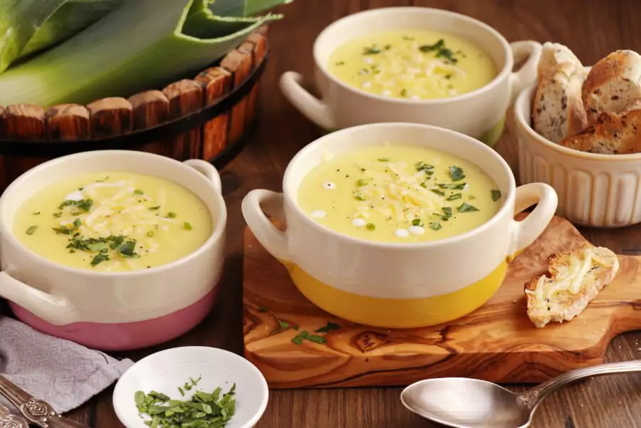 Winter Potato and Leek Soup