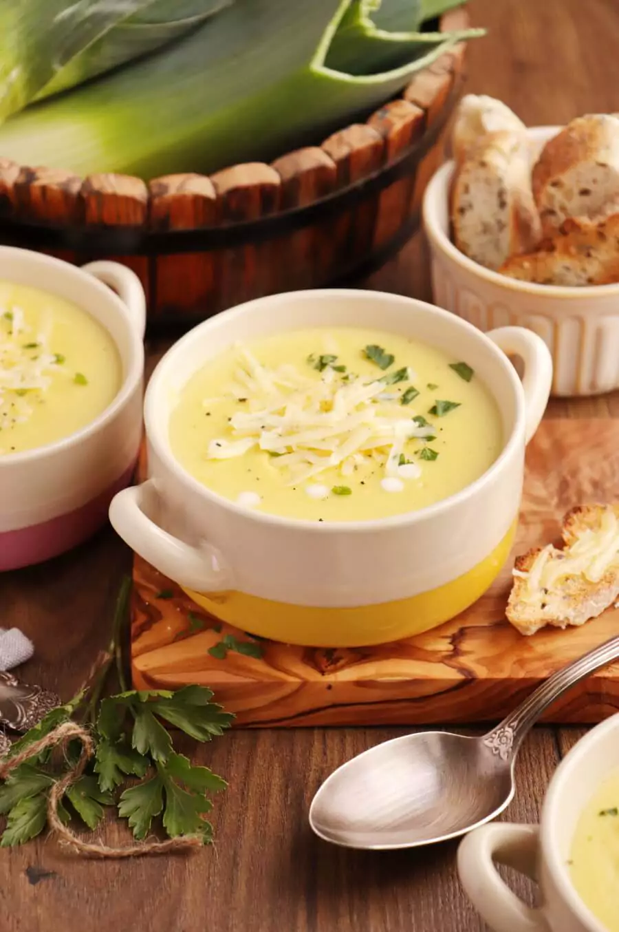 Winter Potato and Leek Soup