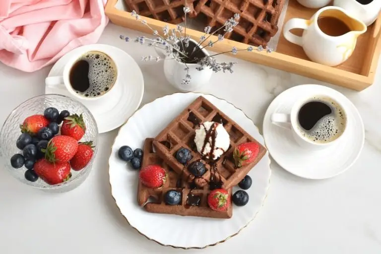 Step 4 - Wonderful Chocolate Waffles