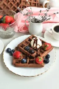 Wonderful Chocolate Waffles
