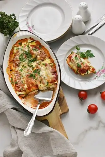Zucchini Manicotti