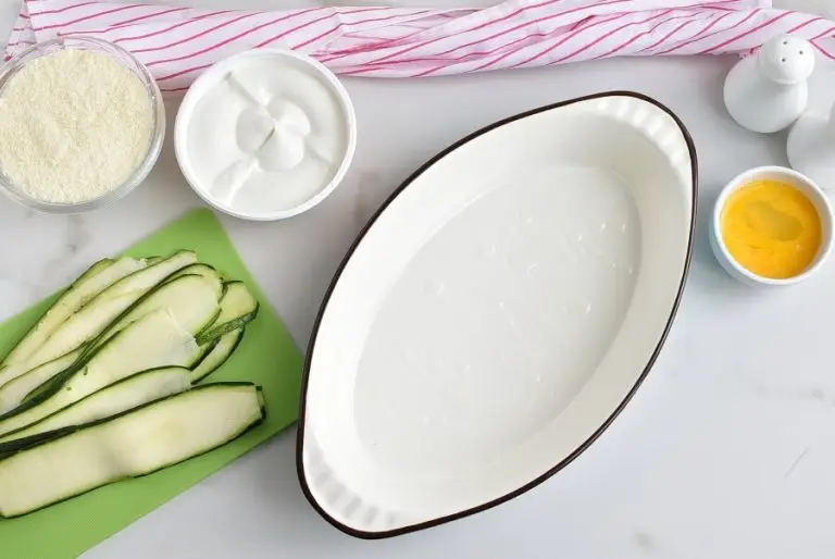 Step 1 - Zucchini Manicotti