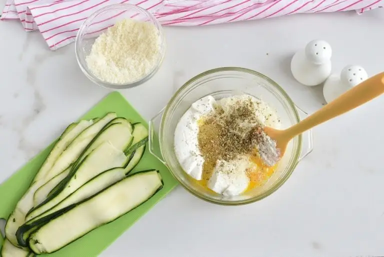 Step 2 - Zucchini Manicotti