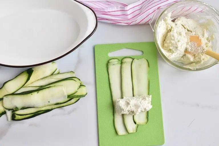 Step 3 - Zucchini Manicotti