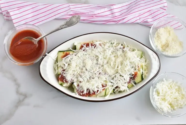 Step 5 - Zucchini Manicotti