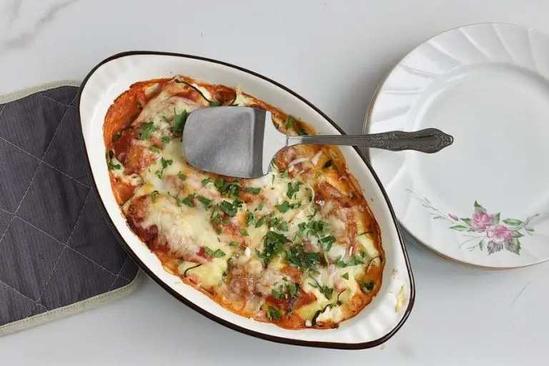 Step 7 - Zucchini Manicotti
