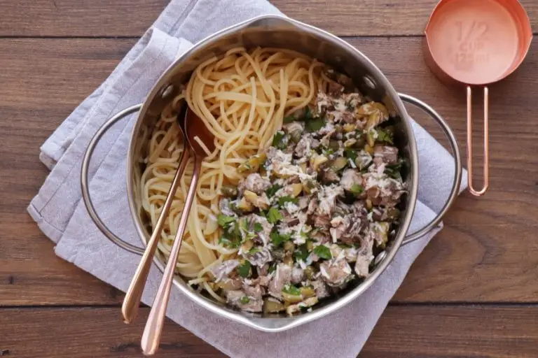Step 6 - 15 Minute Tuna Pasta with Pangrattato
