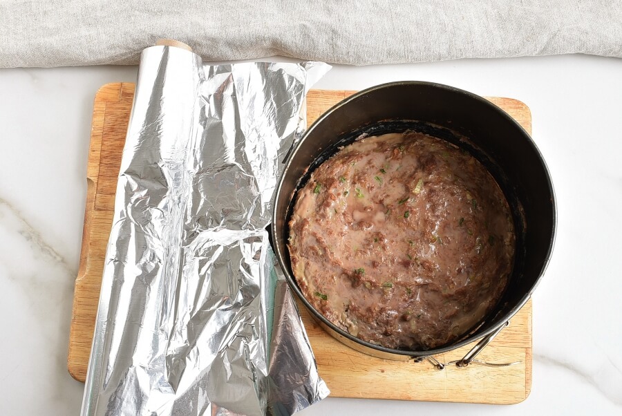 April Fool’s Day Meatloaf “Cake” recipe - step 4
