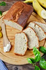 Banana, Coconut & Cardamom Bread