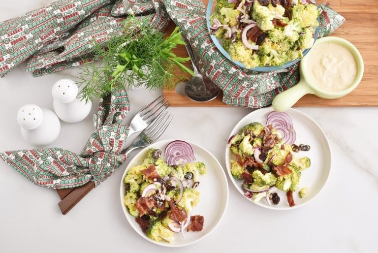 Step 7 - Broccoli Salad with Bacon