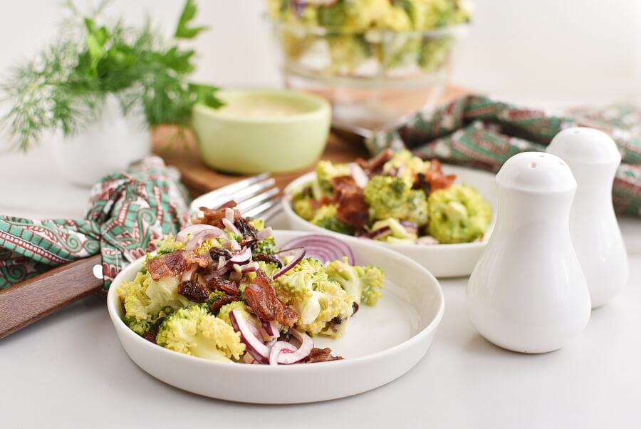 Broccoli Salad With Bacon Recipes-Homemade Broccoli Salad With Bacon-Easy Broccoli Salad With Bacon (7)